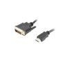 Lanberg Cable HDMI a DVI-D Dual Link 4K 30Hz 3m Negro